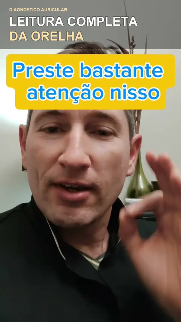 Capa de conteúdo sobre leitura completa da orelha