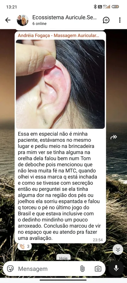 Depoimento de aluno da Academia Auricular